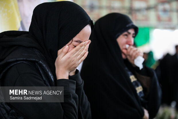Funeral ceremony of martyrs of US-Israeli riots in Tehran
