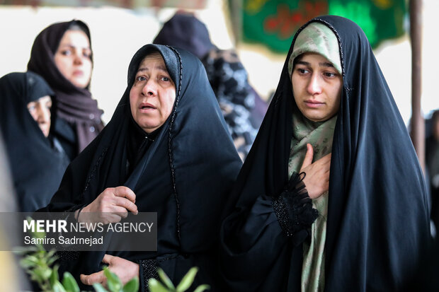 Funeral ceremony of martyrs of US-Israeli riots in Tehran
