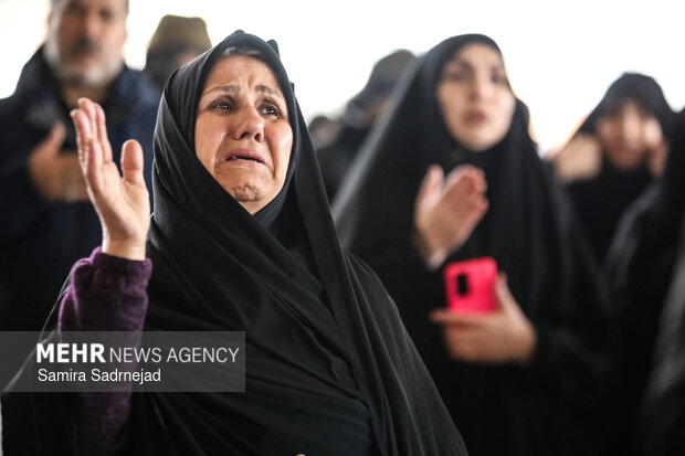 Funeral ceremony of martyrs of US-Israeli riots in Tehran

