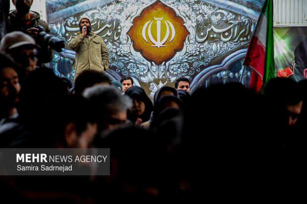 Funeral ceremony of martyrs of US-Israeli riots in Tehran
