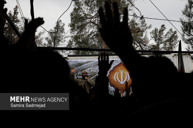 Funeral ceremony of martyrs of US-Israeli riots in Tehran

