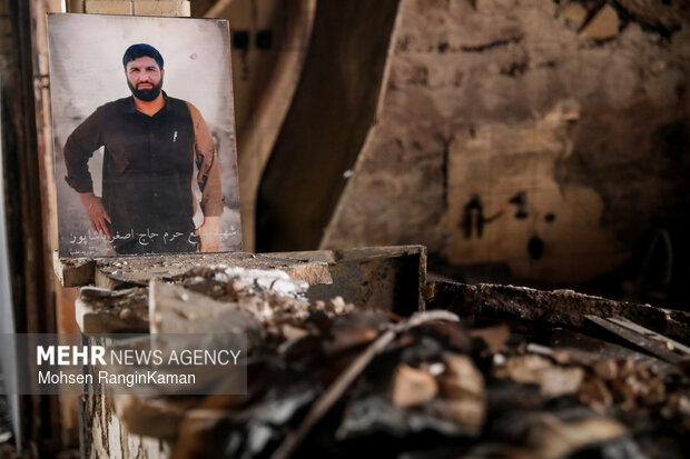 مراسم قرائت زیارت عاشورا در حسینه موج الحسین