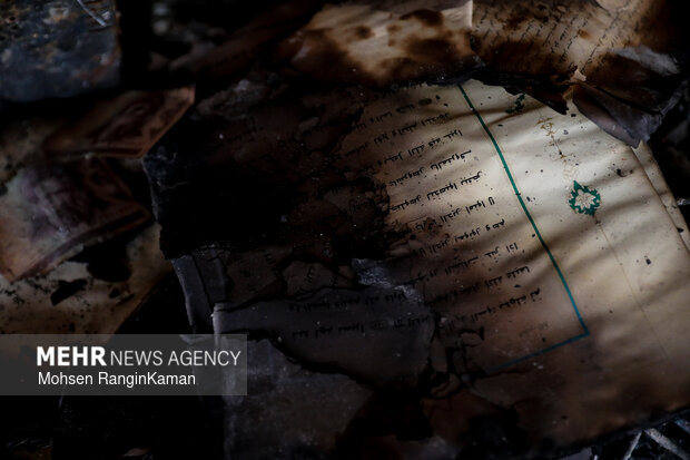 مراسم قرائت زیارت عاشورا در حسینه موج الحسین