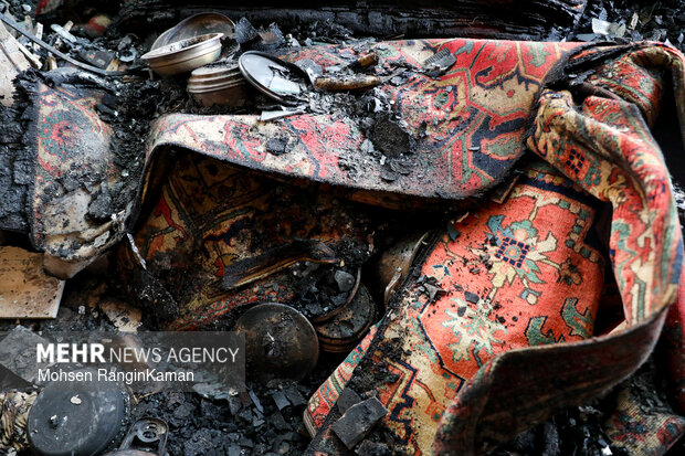 مراسم قرائت زیارت عاشورا در حسینه موج الحسین