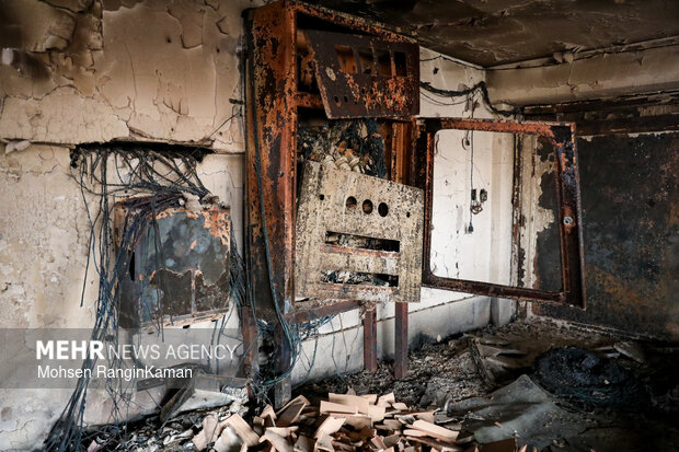 مراسم قرائت زیارت عاشورا در حسینه موج الحسین