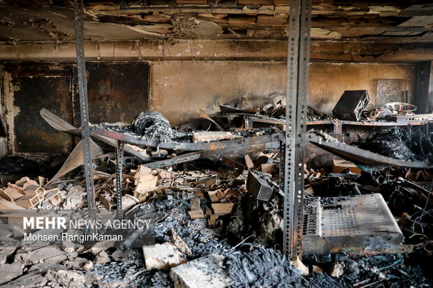 مراسم قرائت زیارت عاشورا در حسینه موج الحسین