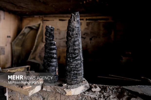 مراسم قرائت زیارت عاشورا در حسینه موج الحسین