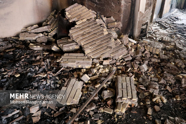 مراسم قرائت زیارت عاشورا در حسینه موج الحسین