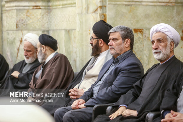 مراسم سالگرد شهدای عدالت در قم