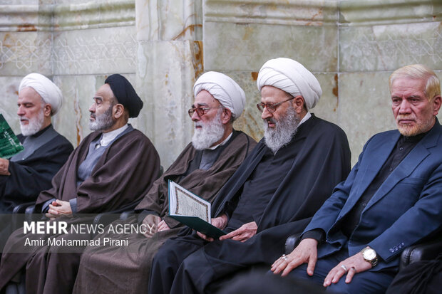 مراسم سالگرد شهدای عدالت در قم