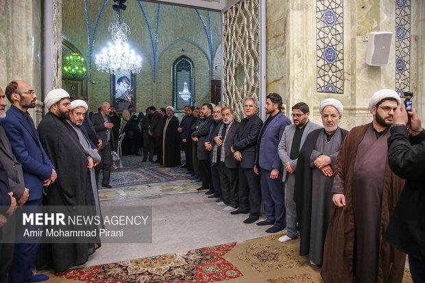 مراسم سالگرد شهدای عدالت در قم