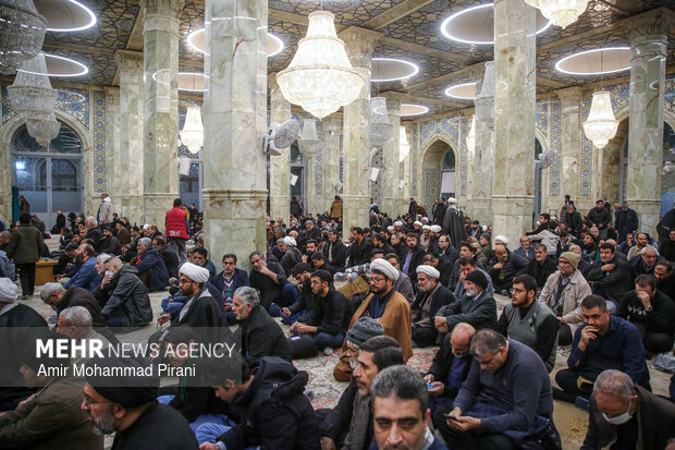 مراسم سالگرد شهدای عدالت در قم