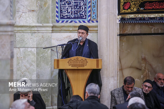 مراسم سالگرد شهدای عدالت در قم