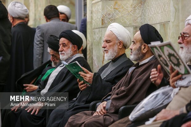 مراسم سالگرد شهدای عدالت در قم