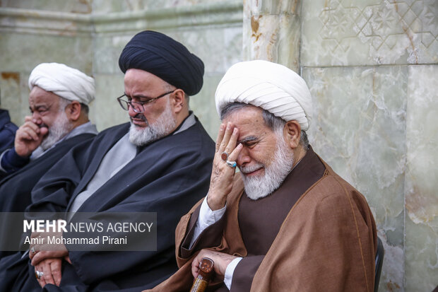 مراسم سالگرد شهدای عدالت در قم