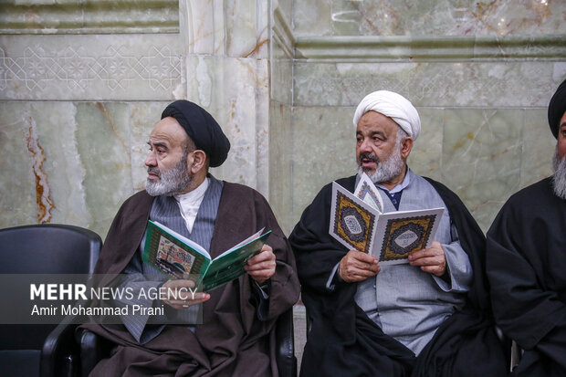 مراسم سالگرد شهدای عدالت در قم