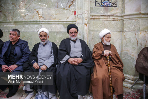 مراسم سالگرد شهدای عدالت در قم