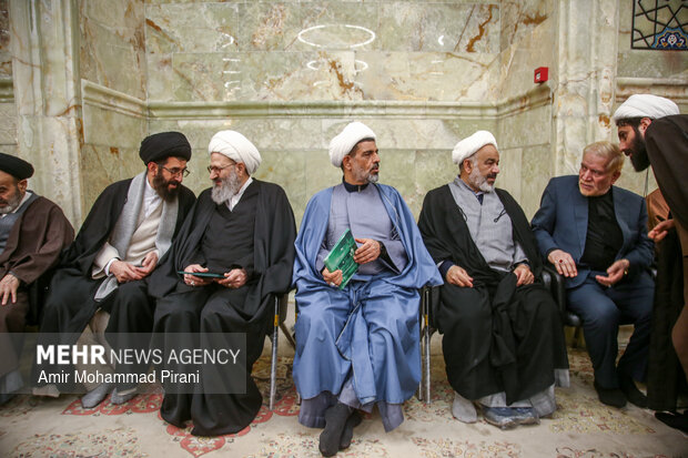 مراسم سالگرد شهدای عدالت در قم