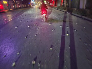 استفاده از کلت کمری توسط اغتشاشگران در شیروان