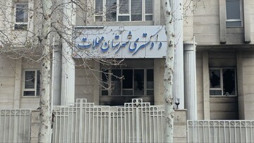 وضعیت دادگستری شهرستان محلات پس از حمله عوامل اغتشاشگر