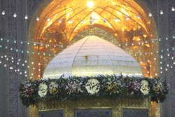 İmam Rıza'nın (a.s) türbesinden görüntüler