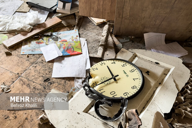 خسارات آشوبگران به مشیریه تهران