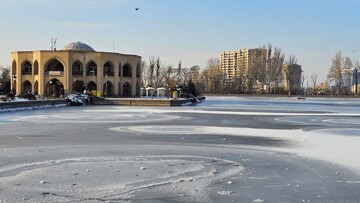 ائل گلی تبریز یخ زد