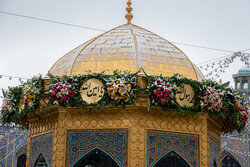 Pilgrims mark Mab'ath in Mashhad