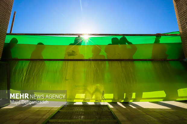 مراسم سنتی پخت نان «سوروک» در مهریز