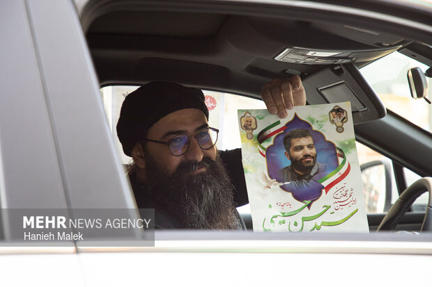 راهپیمایی کاروان خودرویی و موتوری «امت قرآن» در گرگان