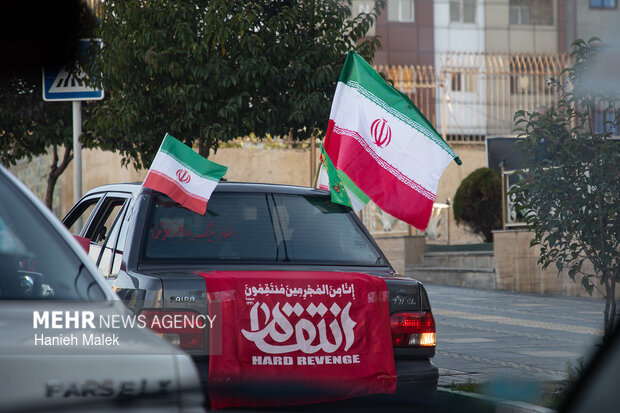 راهپیمایی کاروان خودرویی و موتوری «امت قرآن» در گرگان