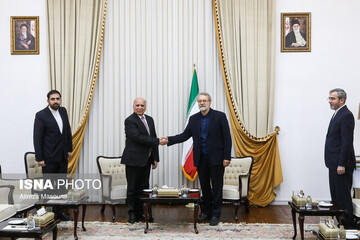 Top Iranian security official receives visiting Iraqi FM