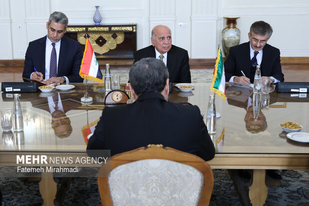 Iranian, Iraqi foreign ministers’ meeting in Tehran
