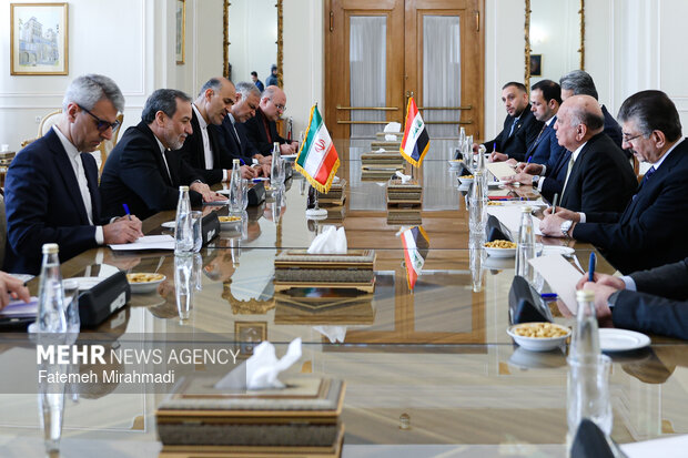 Iranian, Iraqi foreign ministers’ meeting in Tehran

