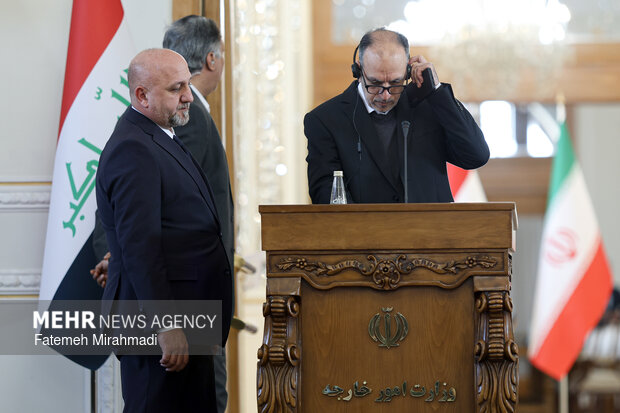 Iranian, Iraqi foreign ministers’ meeting in Tehran
