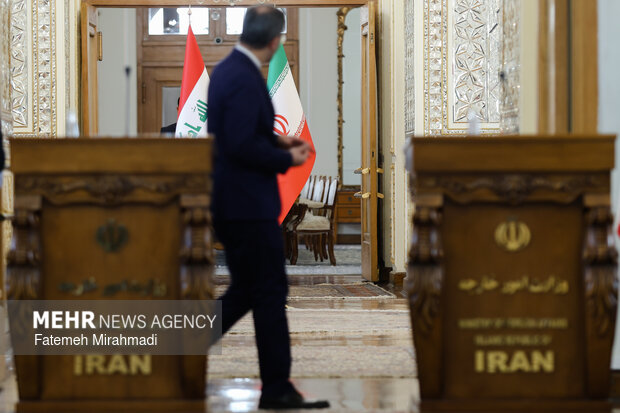 Iranian, Iraqi foreign ministers’ meeting in Tehran
