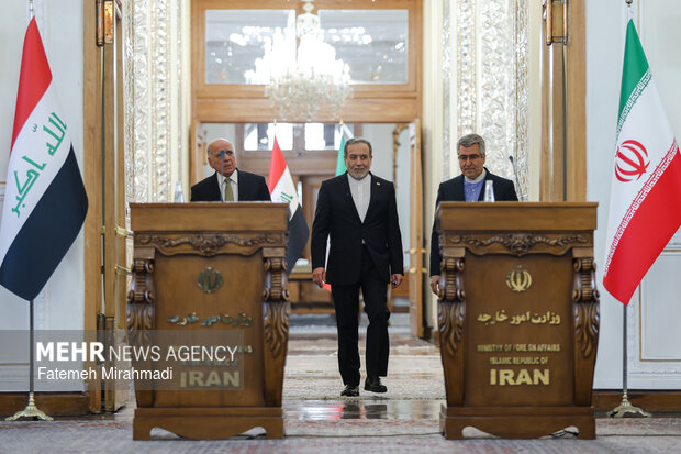 Iranian, Iraqi foreign ministers’ meeting in Tehran
