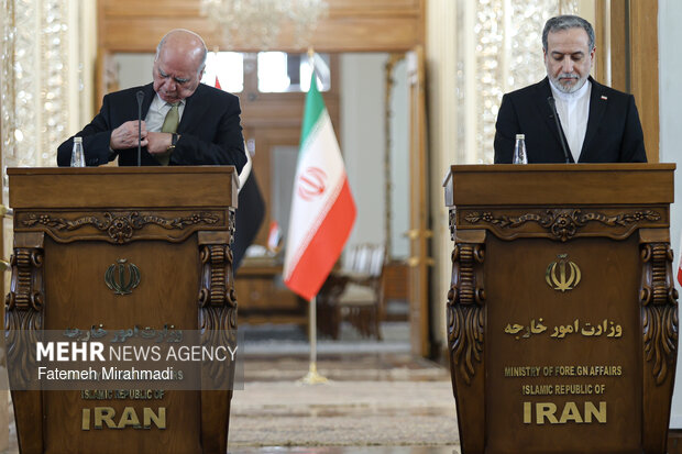 Iranian, Iraqi foreign ministers’ meeting in Tehran
