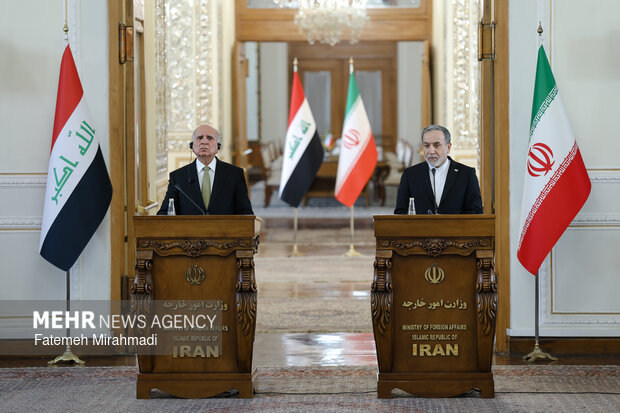 Iranian, Iraqi foreign ministers’ meeting in Tehran
