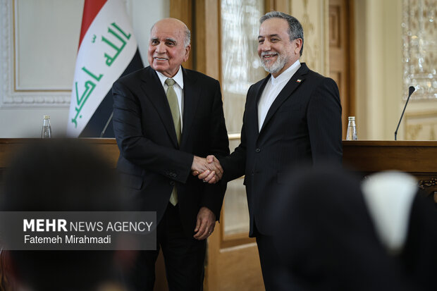 Iranian, Iraqi foreign ministers’ meeting in Tehran
