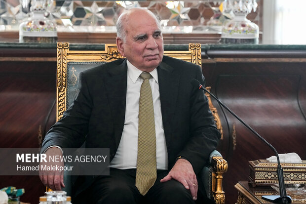 Iraq FM’s meeting with Iranian Parl. Speaker in Tehran
