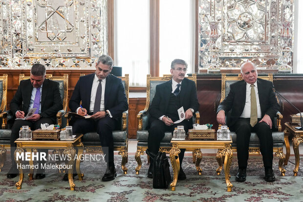 Iraq FM’s meeting with Iranian Parl. Speaker in Tehran
