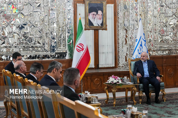 Iraq FM’s meeting with Iranian Parl. Speaker in Tehran
