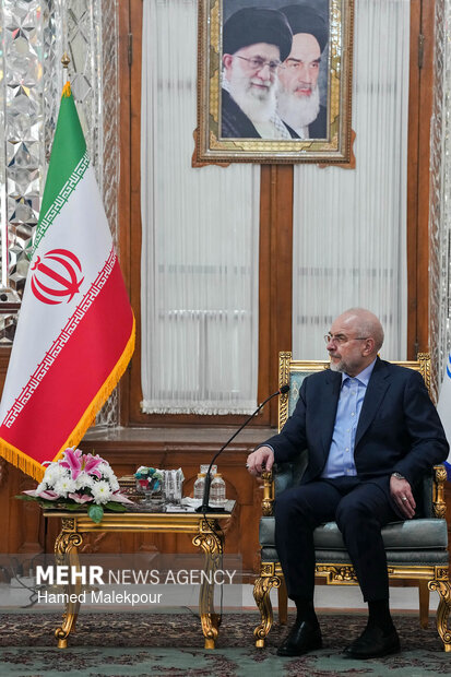 Iraq FM’s meeting with Iranian Parl. Speaker in Tehran
