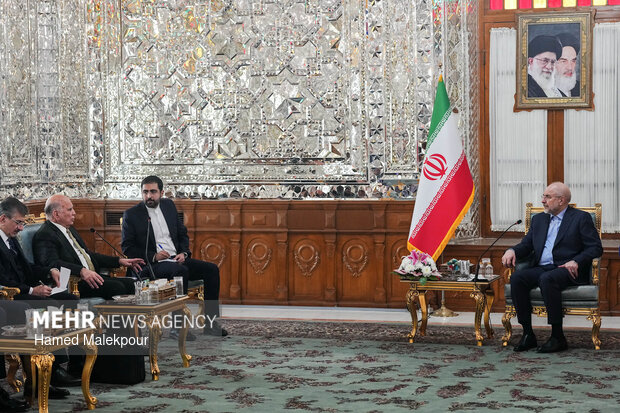 Iraq FM’s meeting with Iranian Parl. Speaker in Tehran
