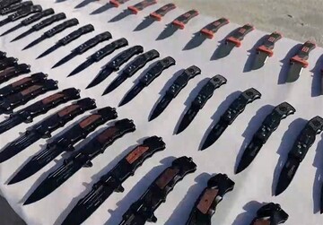 ضبط شحنة أسلحة بيضاء في بوشهر