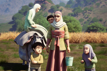 کودکی شهید سلیمانی از بنایی تا کار در هتل؛ «قاسم» ۱۱۰ شخصیت اصلی دارد