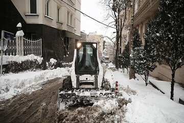 از بارش ۲۵ سانتی‌متری برف تا استفاده از شن‌های مخصوص در معابر