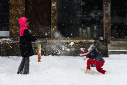 روایت خبرنگار مهر از اولین سفیدپوشی شهر کرج