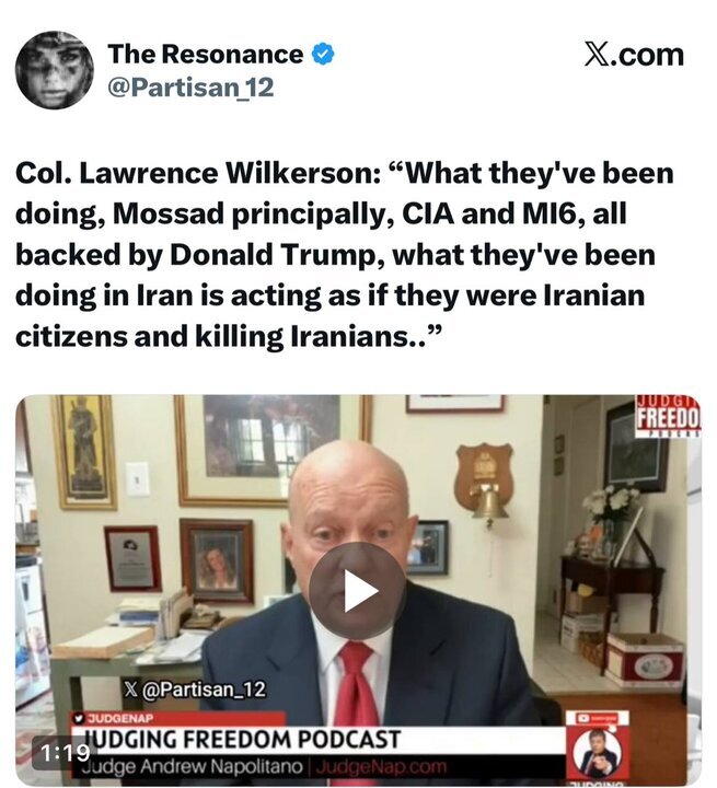 Unveiling docs. of US, Israel's involvement in Iran’s unrest